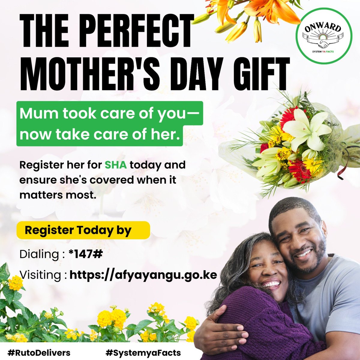 PHIAMAX's tweet photo. Give her more than just a gift—give her protection and peace through SHA. Dial 147# to register now.
#SHAGift
Mothers Day https://t.co/7Nfa3EqL3Z