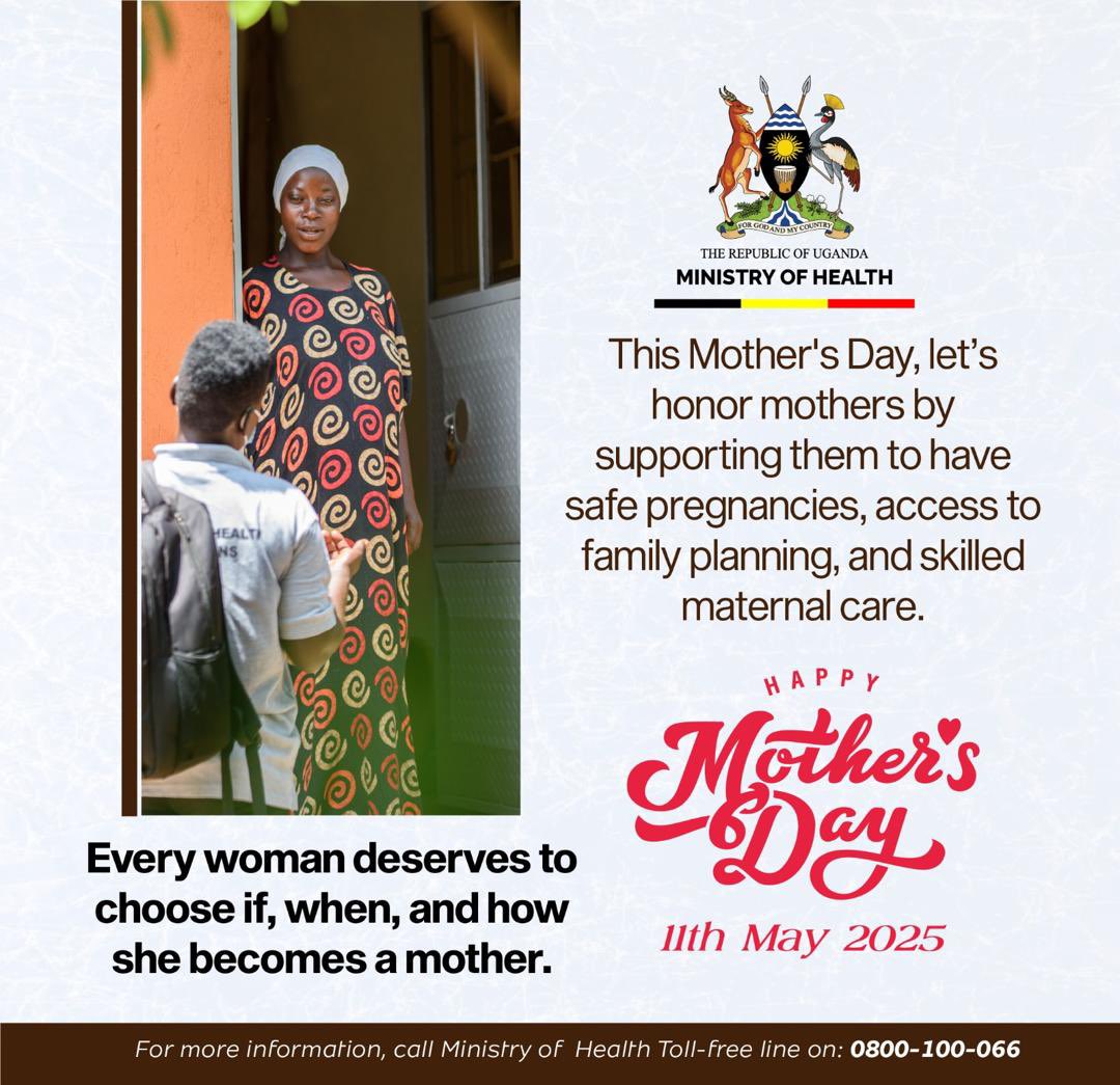 Every woman deserves to choose if, when and how she becomes a mother. Support the women in your life. 

Happy Mother’s Day. 

#MOHatWork