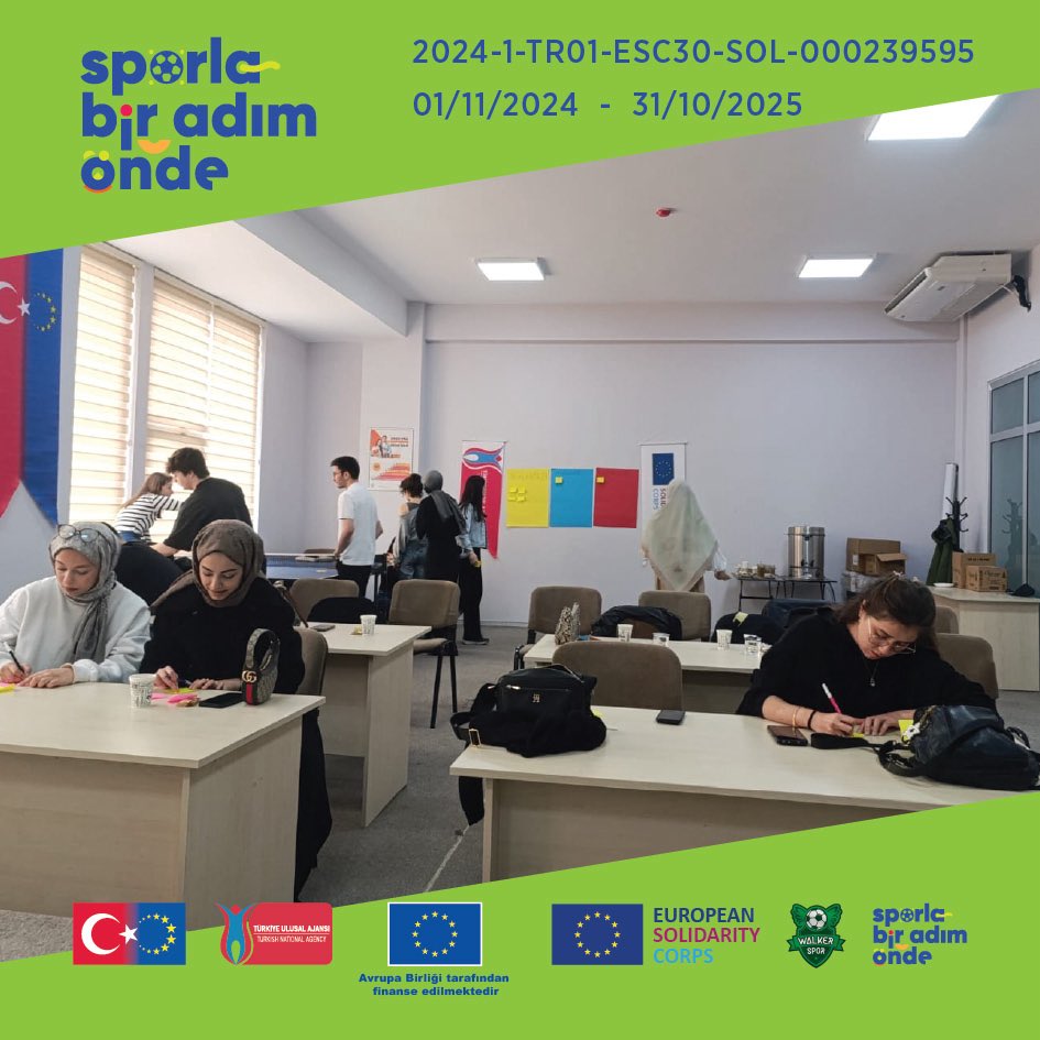 024-1-TR01-ESC30-SOL-000239595 sözleşme numaralı
“Sporla Bir Adım Önde” ESC30 projemizin açılış toplantısını, büyük bir heyecan ve mutluluk  ile tamamladık.🥳