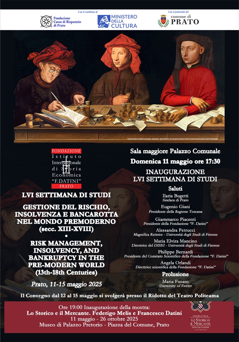Fondazione Istituto di Storia Economica F. Datini tweet media