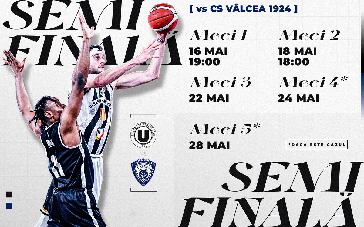 U-BT vs CS Vâlcea 1924  🔥 The first games of the 𝑺𝑬𝑴𝑰𝑭𝑰𝑵𝑨𝑳 are confirmed! 🤩