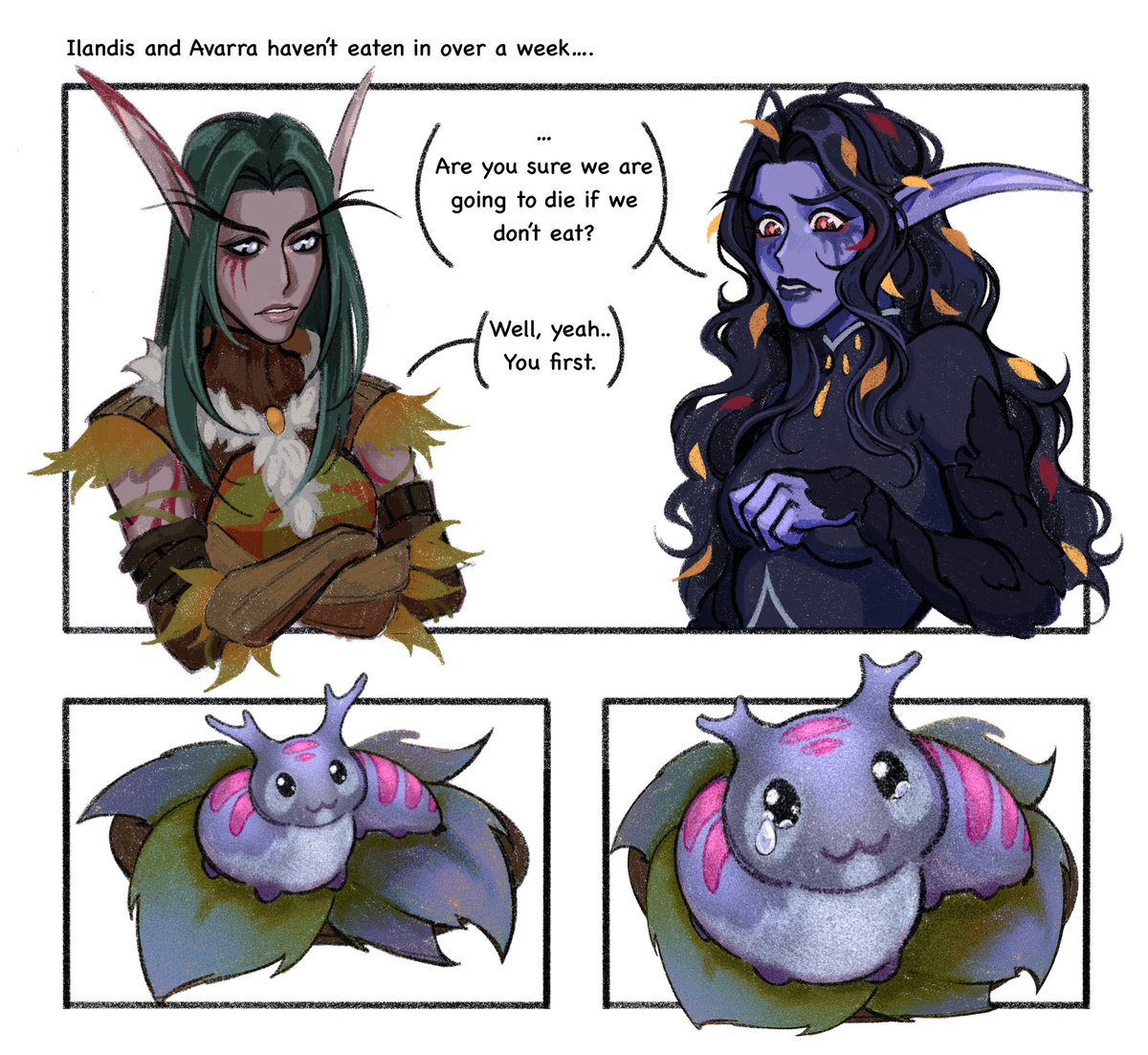 A little joke for #wowcookbattle event 👀