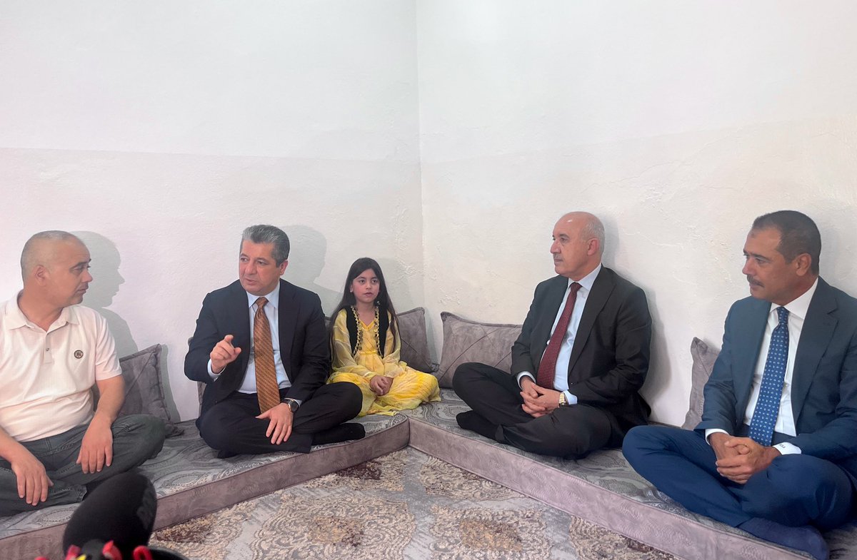 Aziz Ahmad (@azizkahmad) on Twitter photo Prime Minister <a href="/masrourbarzani/">Masrour Barzani</a> is in Duhok today, visiting households and small businesses to hear their feedback on the KRG’s 24/7 power initiative.
The KRG has promised to provide 24/7 electricity to all citizens by the end of 2026.
#runaki
#ڕووناکی Prime Minister <a href="/masrourbarzani/">Masrour Barzani</a> is in Duhok today, visiting households and small businesses to hear their feedback on the KRG’s 24/7 power initiative.
The KRG has promised to provide 24/7 electricity to all citizens by the end of 2026.
#runaki
#ڕووناکی