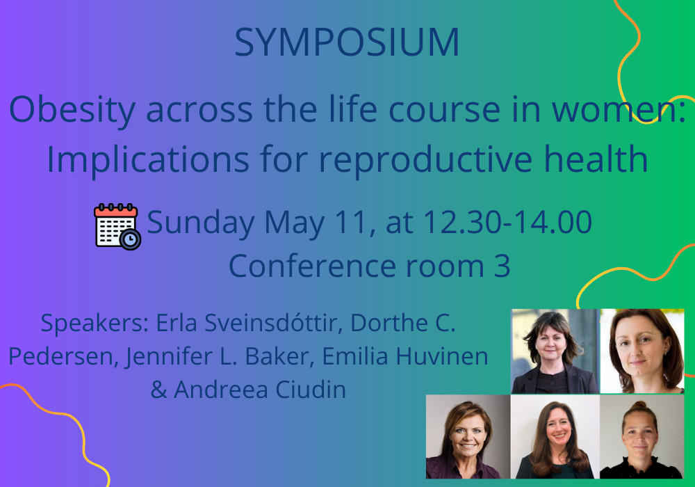 EASO (@easoobesity) on Twitter photo Up Next at 12:30 - <a href="/AndreeaCiudin1/">Andreea Ciudin</a> and women's health experts will lead the Symposium in Conference Room 3: 'Obesity across the life course in women: Implications for reproductive health.' Up Next at 12:30 - <a href="/AndreeaCiudin1/">Andreea Ciudin</a> and women's health experts will lead the Symposium in Conference Room 3: 'Obesity across the life course in women: Implications for reproductive health.'