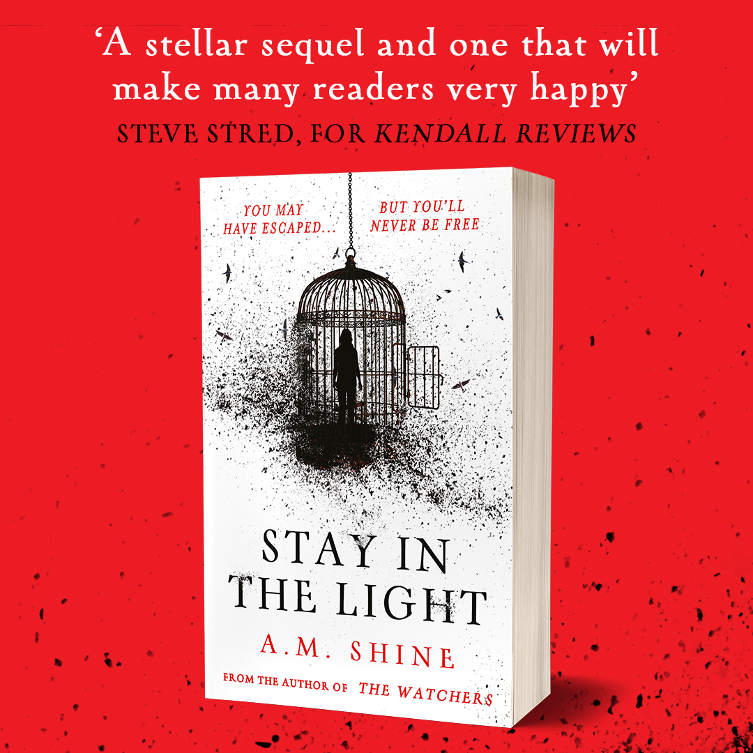 Aries Fiction (@ariesfiction) on Twitter photo Mina may think she has escaped the clutches of the Watchers... but the nightmare is only just beginning.
#StayInTheLight, by <a href="/AMShineWriter/">A.M. Shine</a> the sequel to #TheWatchers now a major motion picture #TheWatchedMovie
Out Now: geni.us/SITLPBOrgSoc Mina may think she has escaped the clutches of the Watchers... but the nightmare is only just beginning.
#StayInTheLight, by <a href="/AMShineWriter/">A.M. Shine</a> the sequel to #TheWatchers now a major motion picture #TheWatchedMovie
Out Now: geni.us/SITLPBOrgSoc