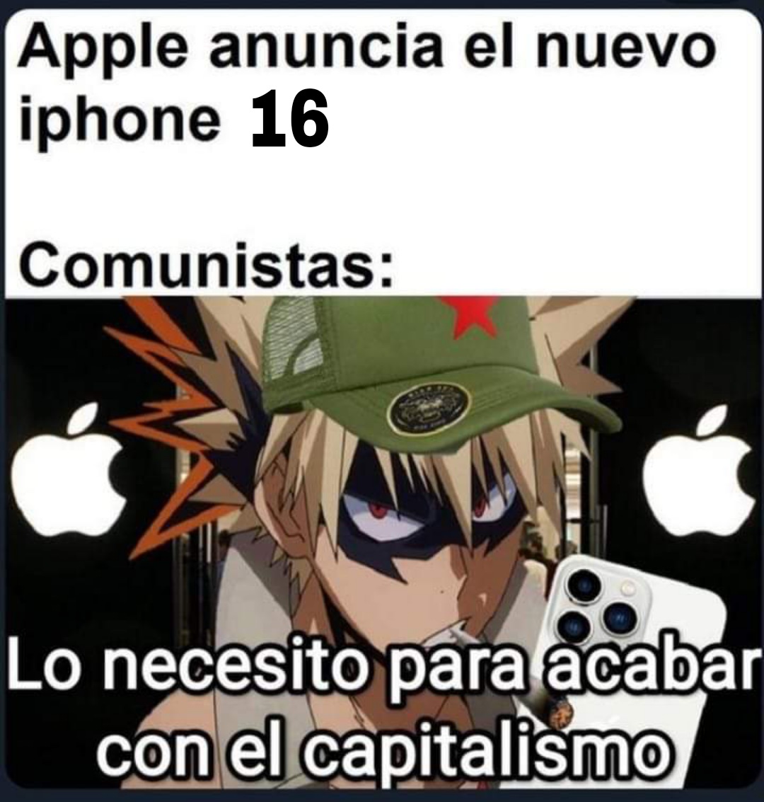 Tuve jefes de izquierda... zurdos y con todos los dispositivos Apple 😂. Yo soy un facho pobre y compro Samsung 😂