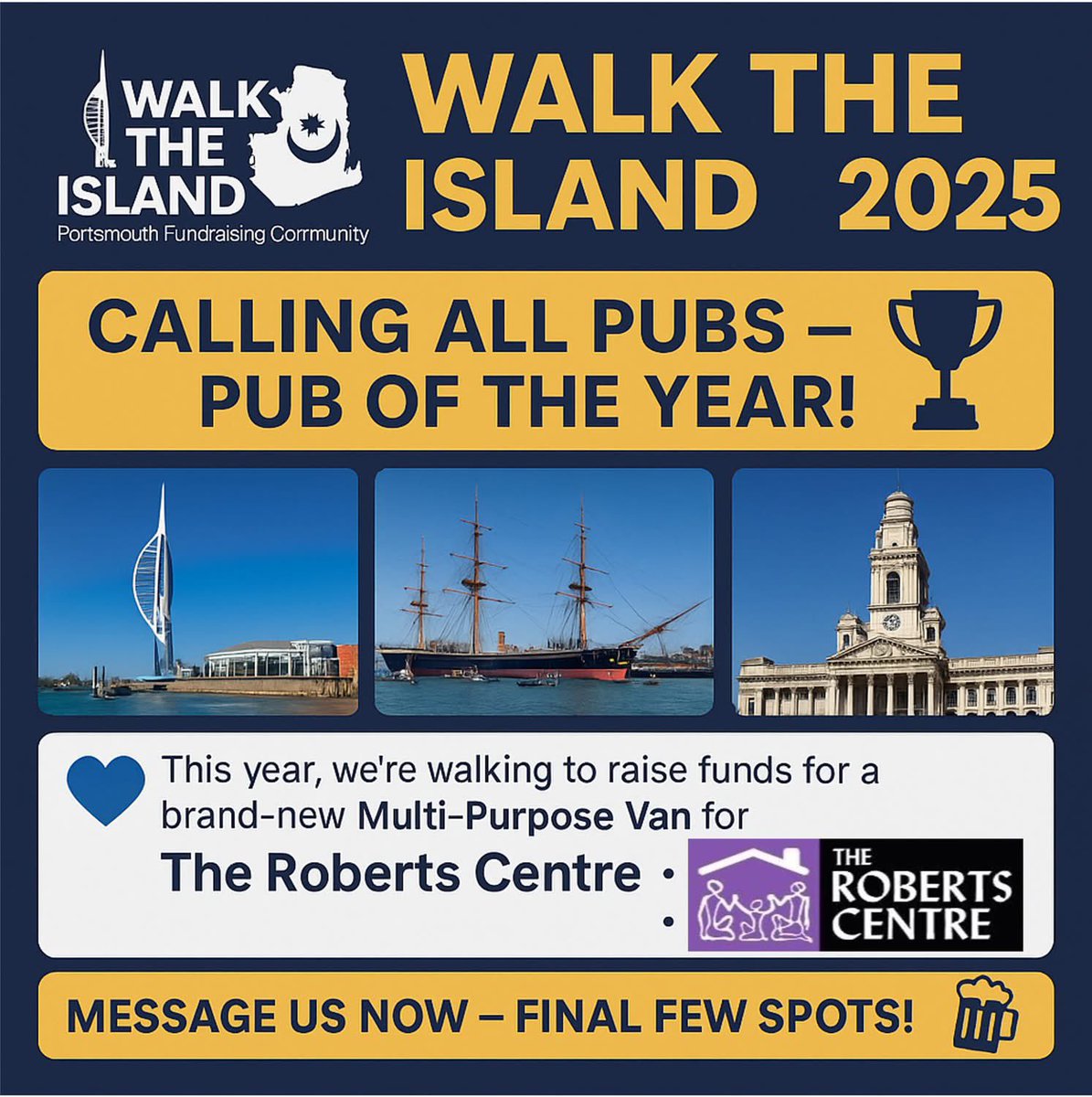 Walk The Island Portsmouth Fundraising Community tweet media