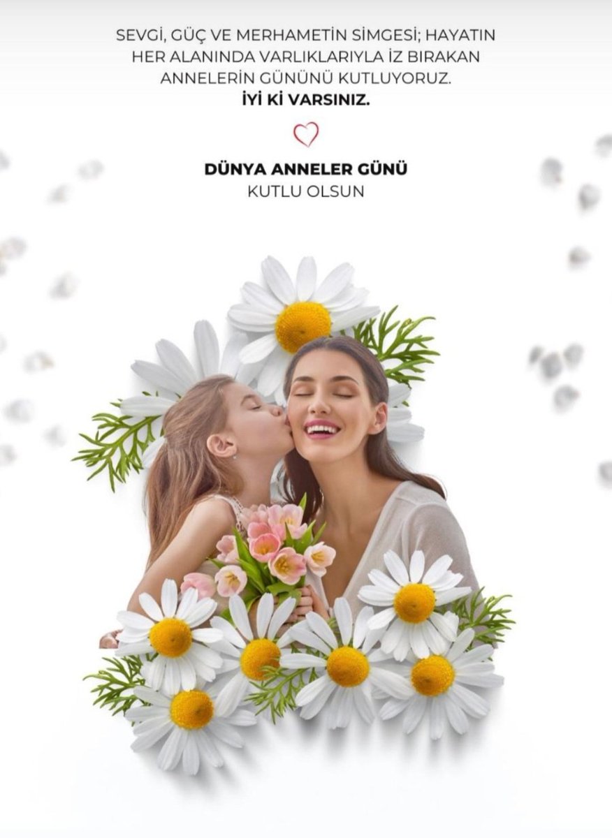 Varlığıyla dünyamızı güzelleştiren tüm kadınların Anneler Günü kutlu olsun 🌷
#AnnelerGünü
#kadın #anne