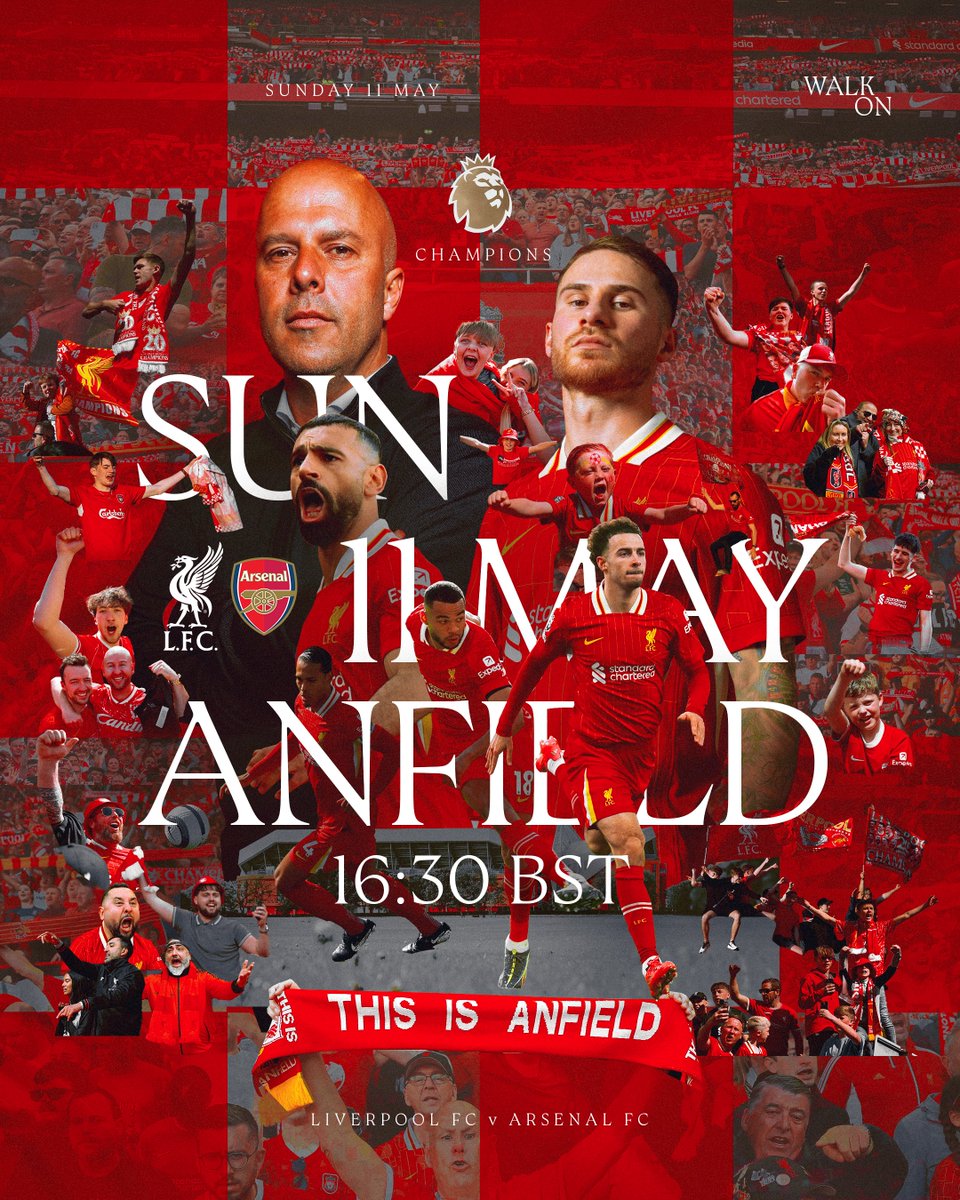 MATCHDAY 🔴 

#EPL | #LIVARS | #YNWA 
🔄 <a href="/LFC/">Liverpool FC</a>
