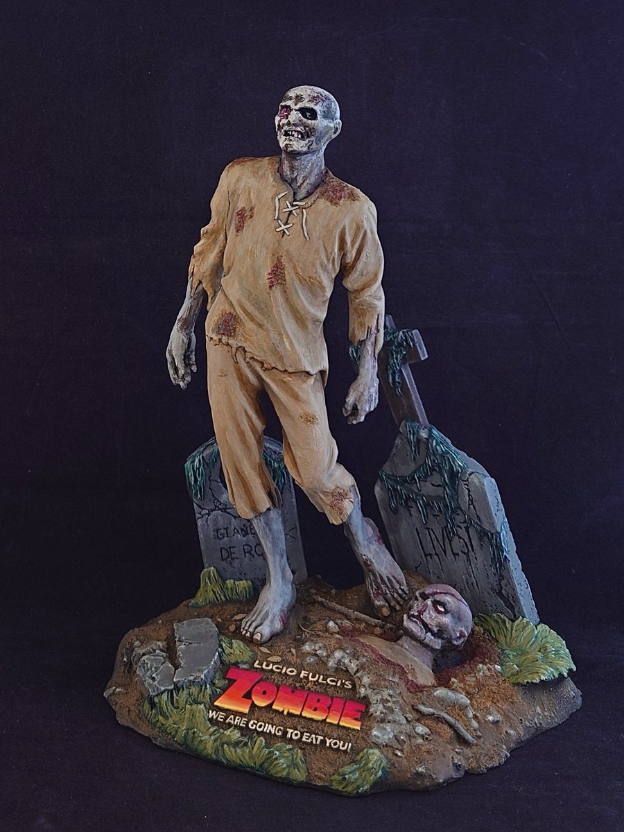 castle_freak_30's tweet photo. Lucio Fulci's ZOMBIE
1/6 Resin Model Kit
Company:Kit-Kong's Model Mansion
Sculpted by William Paquet
#williampaquet #zombie #luciofulci #fulcizombie #sanguelia #amazingfiguremagazine #kitbuilder
#zombiemakeup #zombieflicks #resinbust #garagekit https://t.co/AFwkvBAv4r