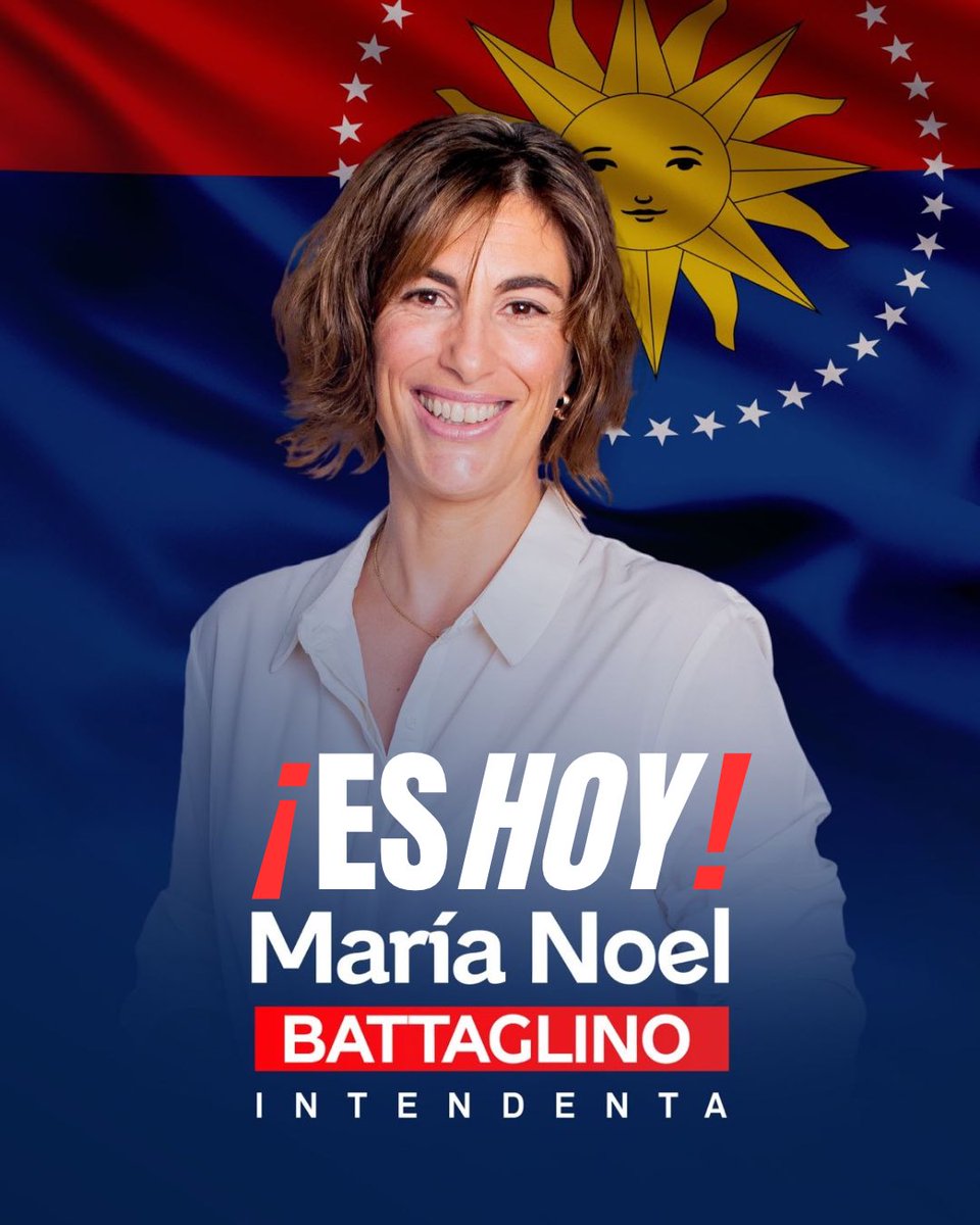 María Noel Battaglino Intendenta (@mnoelbattaglino) on Twitter photo Es hoy, llegó el momento de votar por el San José que queremos.
Hoy, escribamos juntos la historia en San José. 
| María Noel Intendenta ❤️ Es hoy, llegó el momento de votar por el San José que queremos.
Hoy, escribamos juntos la historia en San José. 
| María Noel Intendenta ❤️