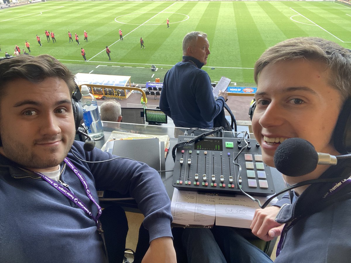 muzzachart's tweet photo. I had the pleasure of doing co-commentary yesterday at the Wolves vs Brighton game alongside @harveykenn0 and it’s safe to say it was a dream come true. 

An opportunity I am hugely grateful for and won’t be forgetting anytime soon!! https://t.co/8ye2Wafisn