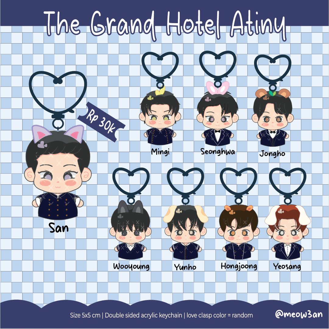 meow3an's tweet photo. Hi Atiny!
Aku mau open PO keychain ateez ini ^^ INA only ya🇮🇩 

Kalau ada yg berminat boleh drop ur uname di reply, nanti aku tag 😊 Terima kasih!

✨ Like and RT are very appreciated https://t.co/9r31ypCydn