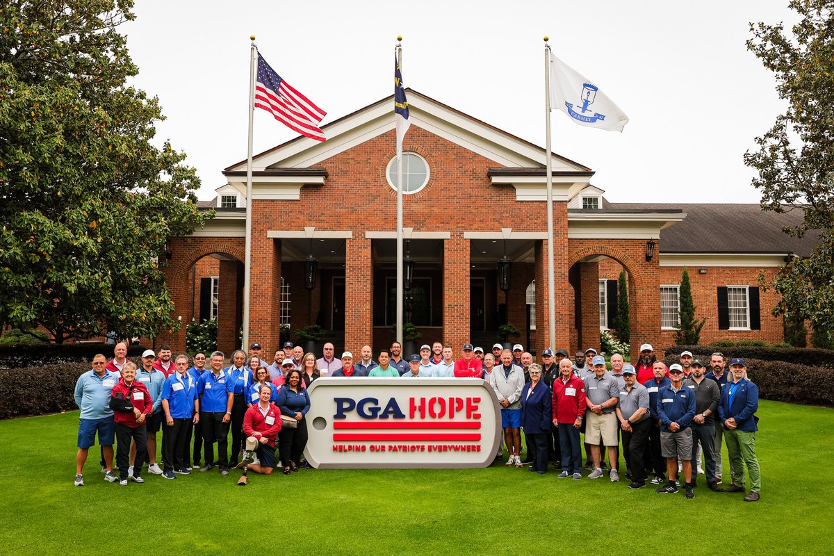 A perfect evening to kick things off at Carmel Country Club here in the Queen City for the 2025 <a href="/PGAHOPE/">PGA HOPE</a> Secretary’s Cup.