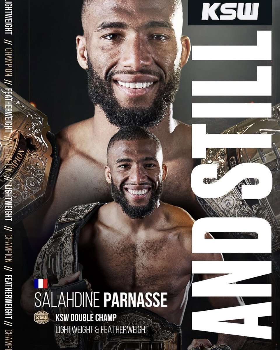 atchacademy's tweet image. 🚨AND STILL🚨
Notre double champion Salahdine PARNASSE (21-2) s’est magnifiquement imposé par TKO au round 2 face à Marian ZIOLKOWSKI 🔥🔥
Congrats Champ 🏆