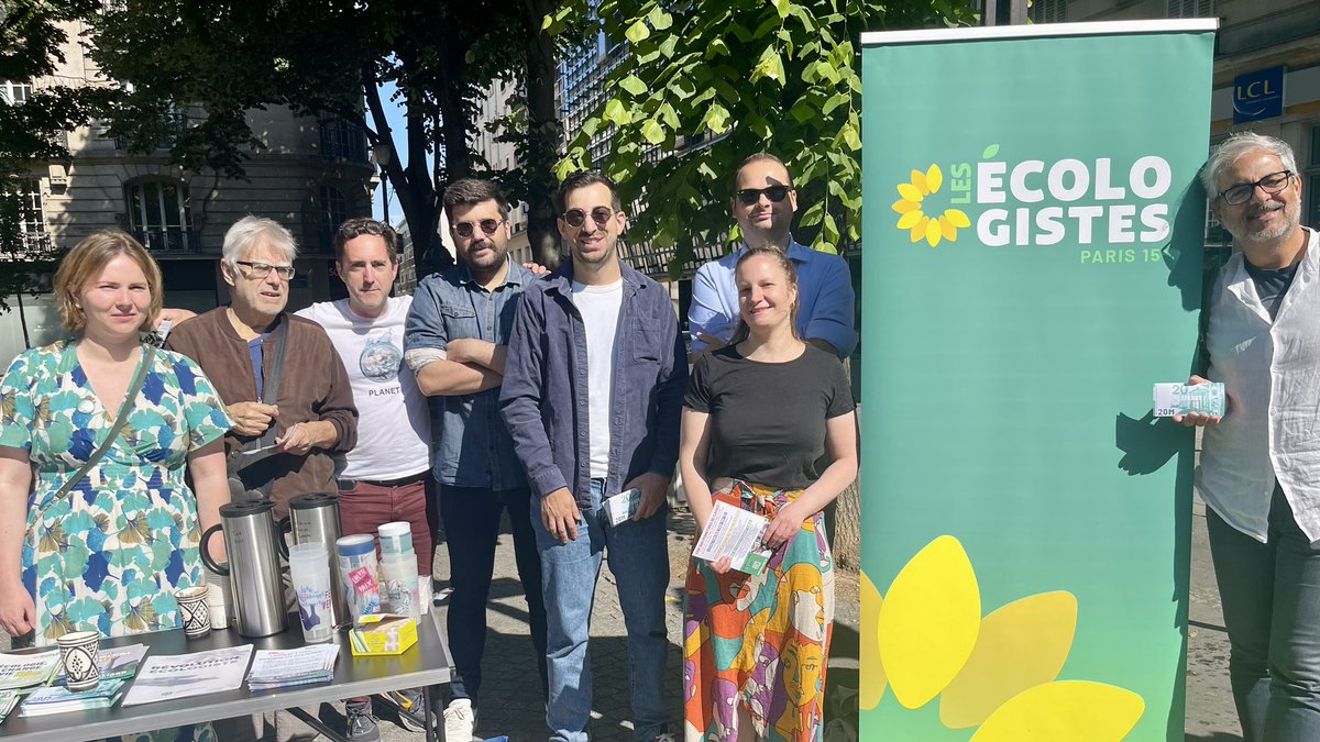 Les Écologistes - EELV Paris 15 tweet media
