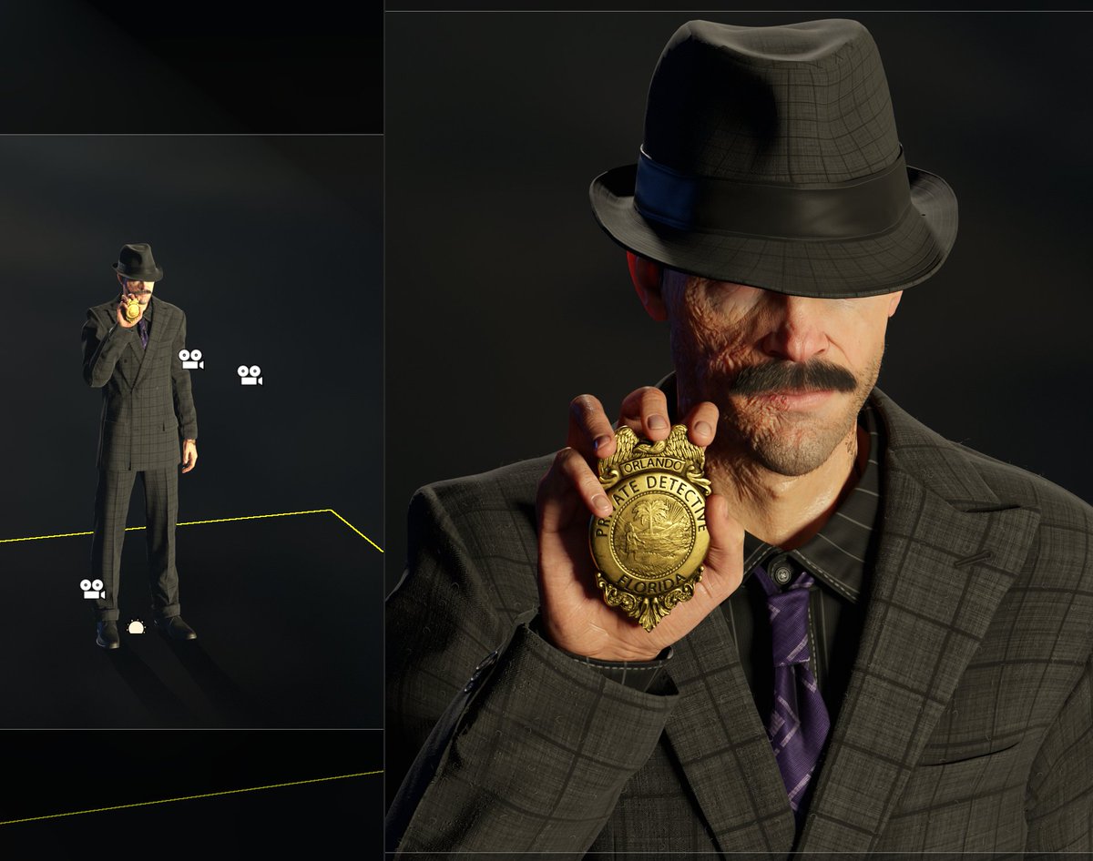 making final shots.. 🕵️

#gamedev #gameart #3dart #3dartist #unreal #gameartist #characterdesign #characterart