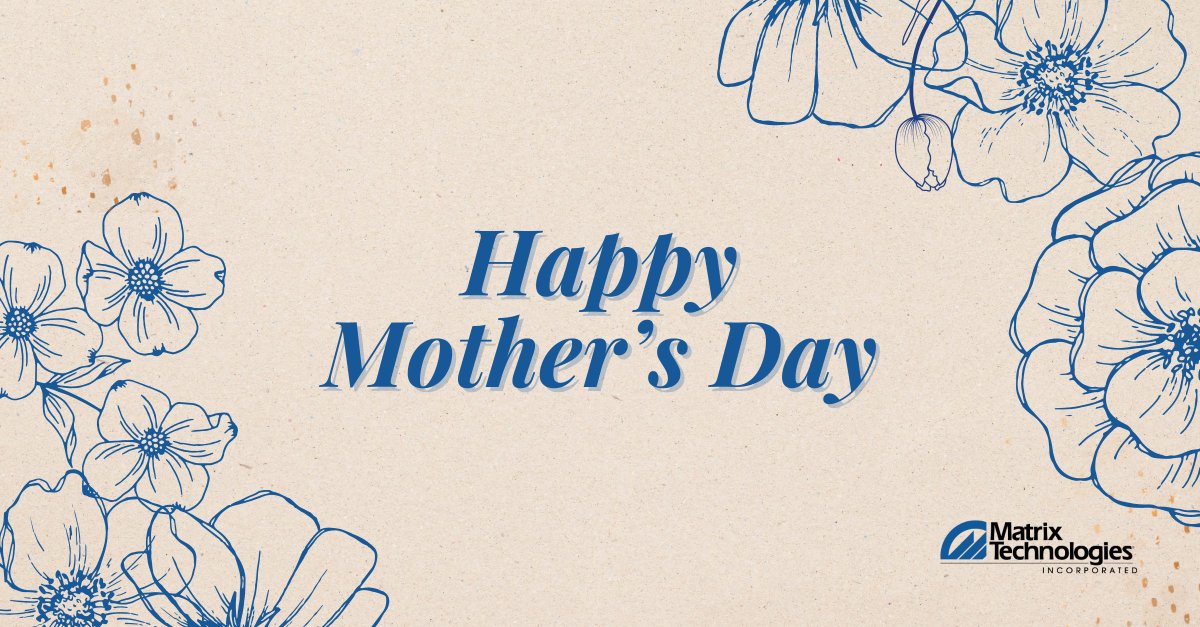 MatrixTechInc's tweet image. Today we celebrate the women who do it all - whether you&apos;re a new mom, a seasoned pro, or a mother figure in someone&apos;s life, your love and sacrifices do not go unnoticed. Take this day to relax and feel the love from those around you! 

#MothersDay #MatrixTech