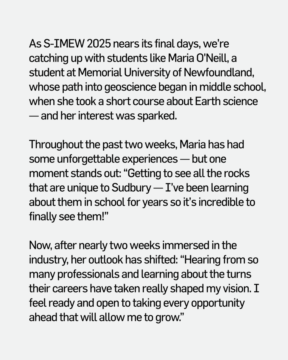 After nearly two weeks of immersive learning, site visits, and connection-building, Maria O'Neill is wrapping up S-IMEW 2025 with new knowledge, new vision — and a network to grow with. 

This is how future leaders and industry-drivers are made!