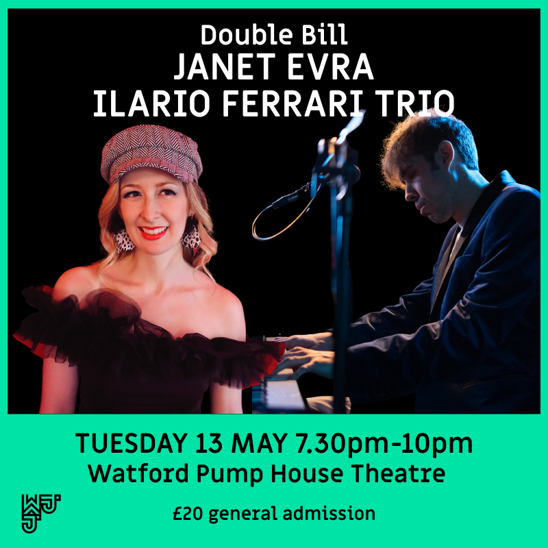 An amazing start to our festival this weekend, with 2 incredible shows Vanessa Haynes &amp; Elaine Delmar!

This coming week 13-17 May, we move to the Pump House Theatre here in Watford for 5 more nights of music!

Remaining tickets: watfordjazzjunction.com

#watfordjazzjunction