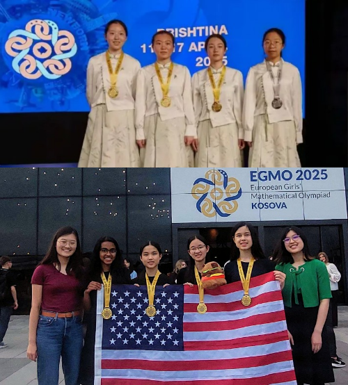 thinking_panda's tweet photo. China🇨🇳 Team earns 1st place at EGMO 2025 (European Girls' Mathematical Olympiad)!
The 2nd place is the US🇺🇸 Team.
The EGMO is an international mathematics competition focused on gathering teams of young women from around the globe.
#EGMO2025 https://t.co/w7E2qpMivz