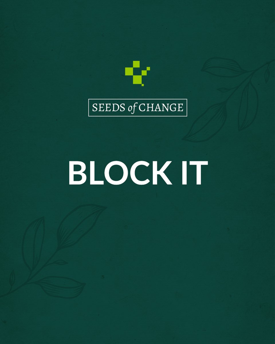 Use time-blocking to schedule your day and focus on one task at a time. Block out the distractions and get down to business.

#SeedsOfChange #TimeBlocking #Productivity #Planning