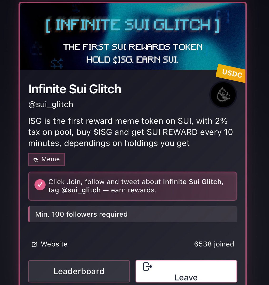 GiveRep alanında yeni proje <a href="/sui_glitch/">amon</a> 🔥

Bunun hakkında da bir kaç post yayınlayın <a href="/GiveRep/">GiveRep</a>