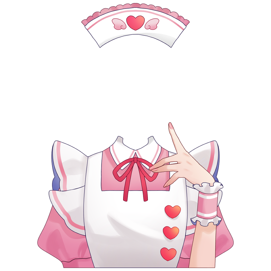 ナース風衣装の素材を作りました💉
お好きな色をお選びください
ツリーに各色の透過素材置いておきます🫶

いいね＆RPで使用OK
高画質版＆商用利用はBOOTHへ

素材モデルさん募集してます！興味がある方はDMかリプください(*ᴗˬᴗ)

#フリー素材 #Vtuber素材 #おはようVtuber素材 #Vライバー素材