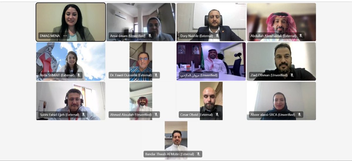 Disaster Management Advisory Group - MENA tweet media
