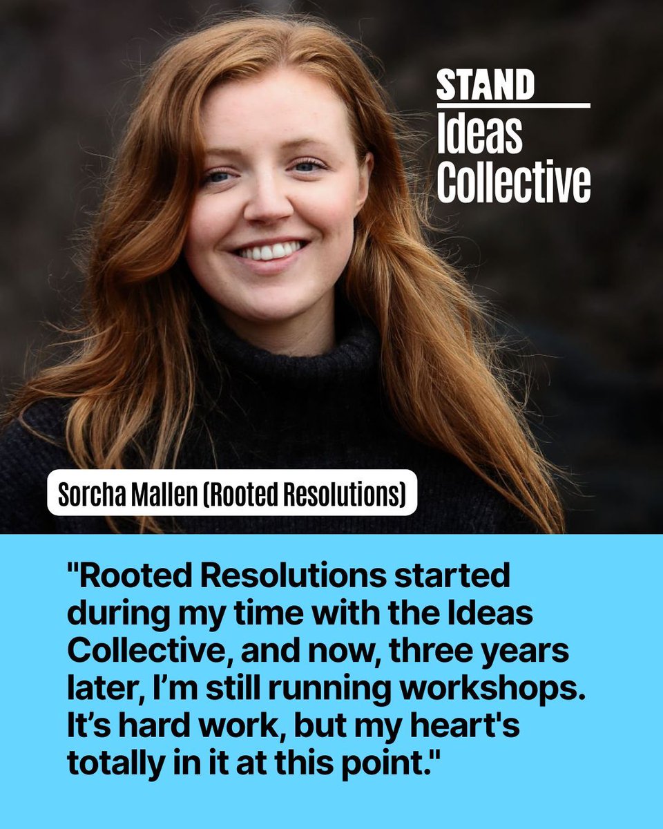 From an idea that had been sitting at the back of her mind all through college, to a successful social enterprise: the Ideas Collective gave Sorcha "the structure, support and accountability" she needed to turn her dream into a reality. stand.ie/what-we-do/ide…