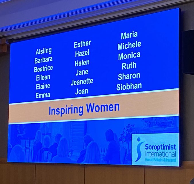 To our amazing organisers—thank you for your time and energy. Special shout-out to Emma! You all created something truly special, and we’re so grateful for you. Behind every woman are women—and this event proved just that.  #soroptimist #soroptimistniroi #inspiringwomen2025