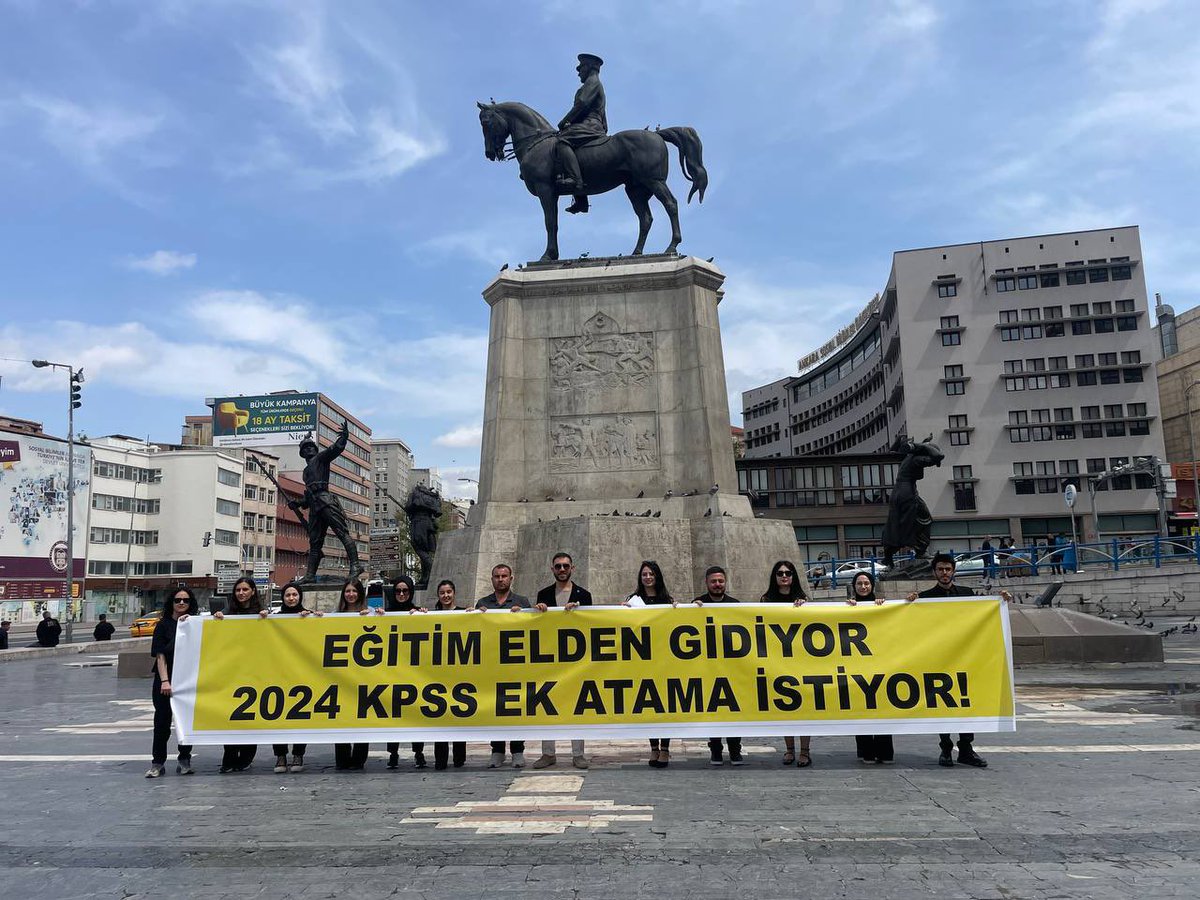 Eğitim elden gidiyor. 2024 KPSS ek atama istiyor.  #EkAtama2024YineUlusta