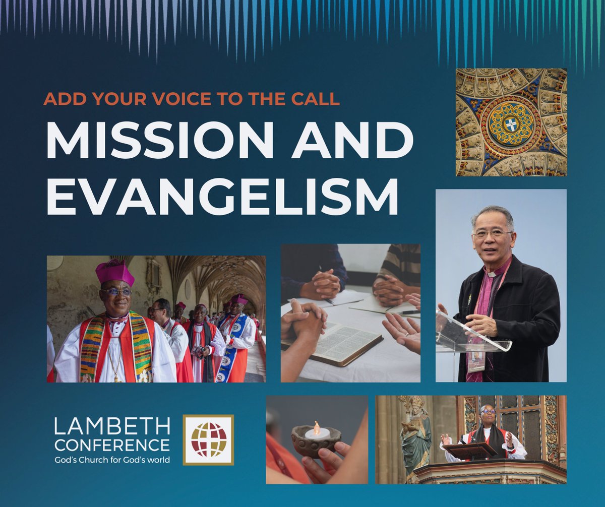 ⭐️ Today at 10 am GMT, join hundreds of Anglicans for the ‘Exploring the Lambeth Call on Mission and Evangelism’ webinar.

Don’t miss the opportunity to hear from Anglican guests from around the Communion and learn about what churches are doing to train evangelists, revitalise