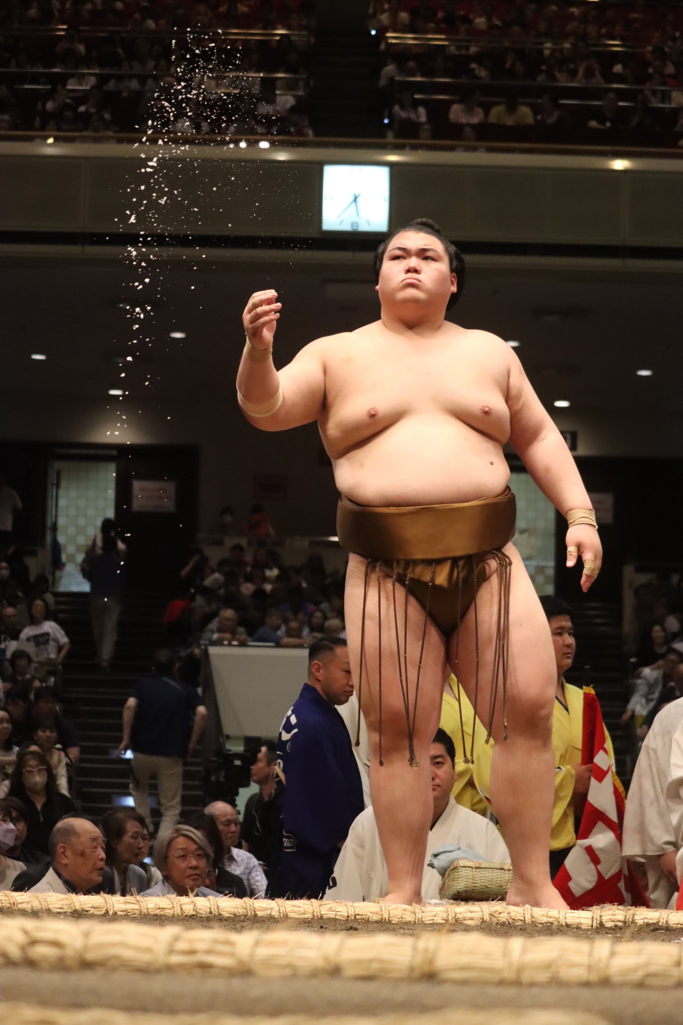 根付　ことも相撲 力士～綱取りへの道～/根付/silver925/正絹根付紐/桐箱付