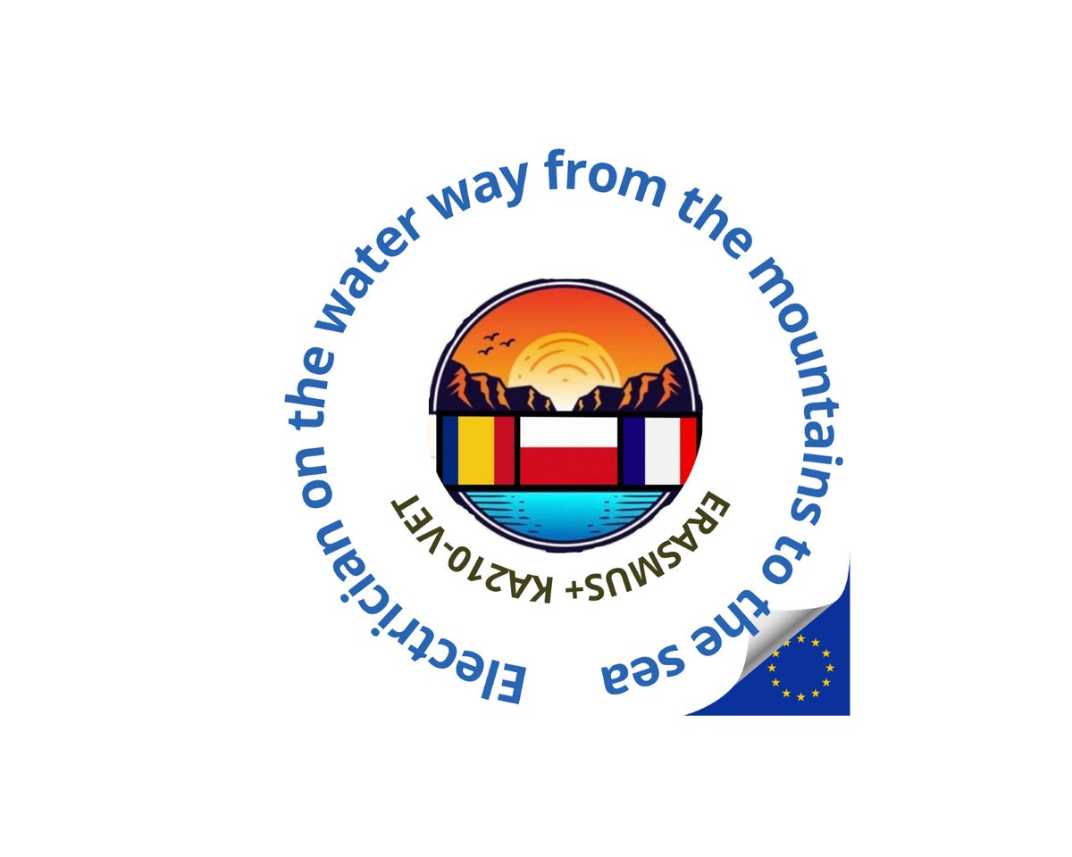 cap_elec's tweet photo. 🎉 #EuropeDay 🇪🇺💙!

En cette #EuropeDay2025 , le logo officiel de notre projet hybride #Erasmus+ &amp; #eTwinning #E2WMS a été élu! 🚀
Le design créé par un bînome d'élève du Colegiul Tehnic Energetic 🇷🇴 l'emporte avec 12/30 voix!
Bravo à tous les élèves des 3 #lycéePro 🇫🇷 🇷🇴 🇵🇱 🇪🇺 https://t.co/8d2hnI5lxb