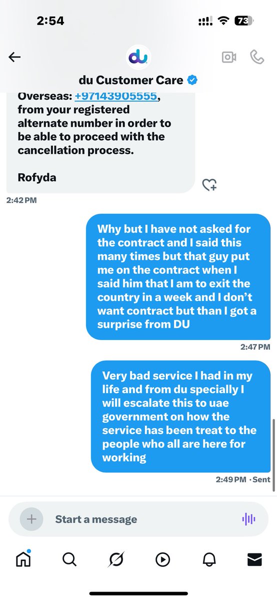 warankar99's tweet photo. @duCares very bad service from DU https://t.co/JSpYG1or5i