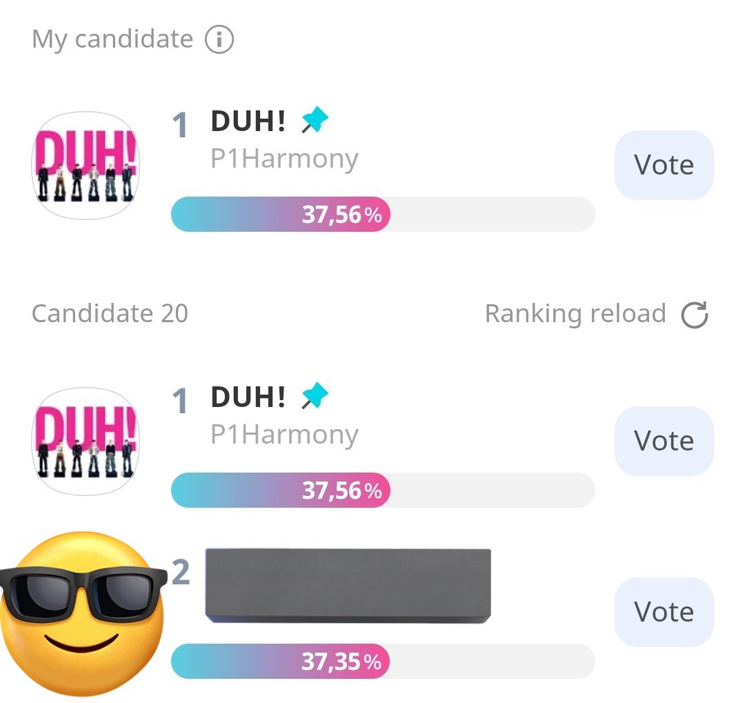 il faut continuer à voter sur idol champ mes stars !!