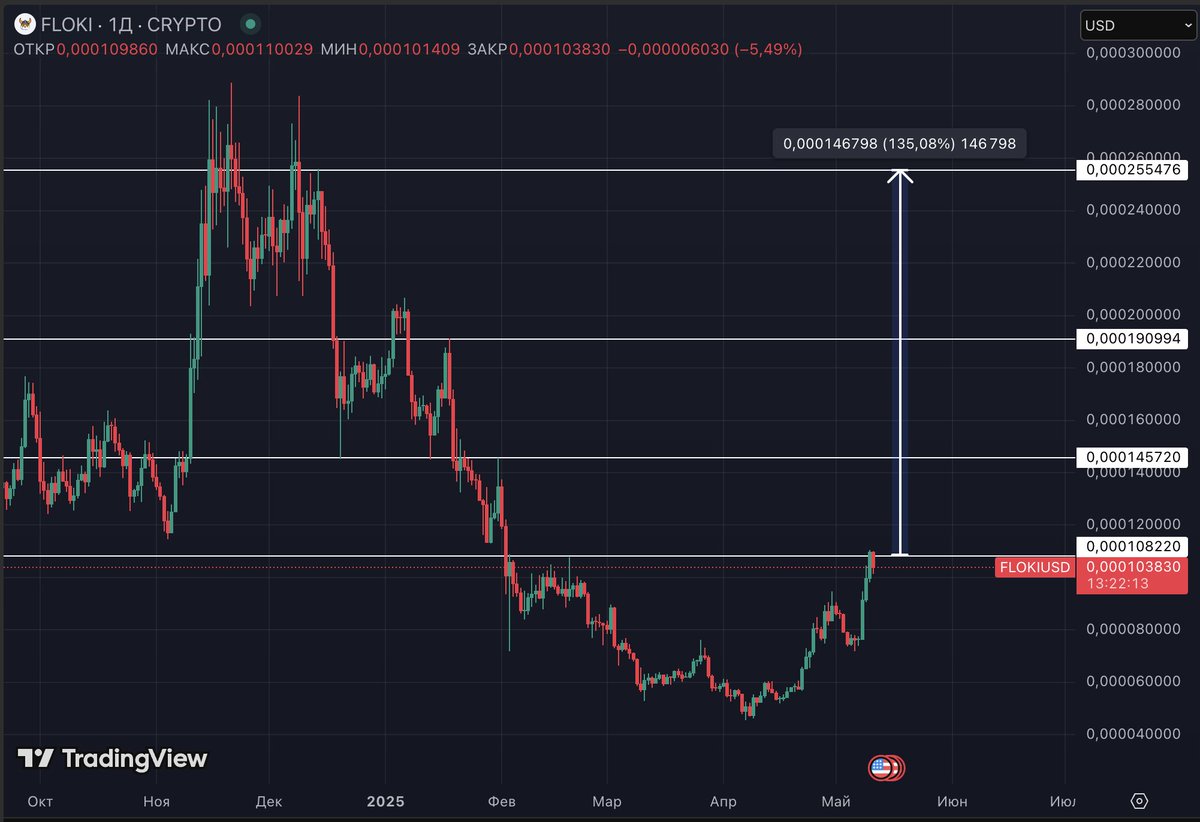 $FLOKI target next 2 week