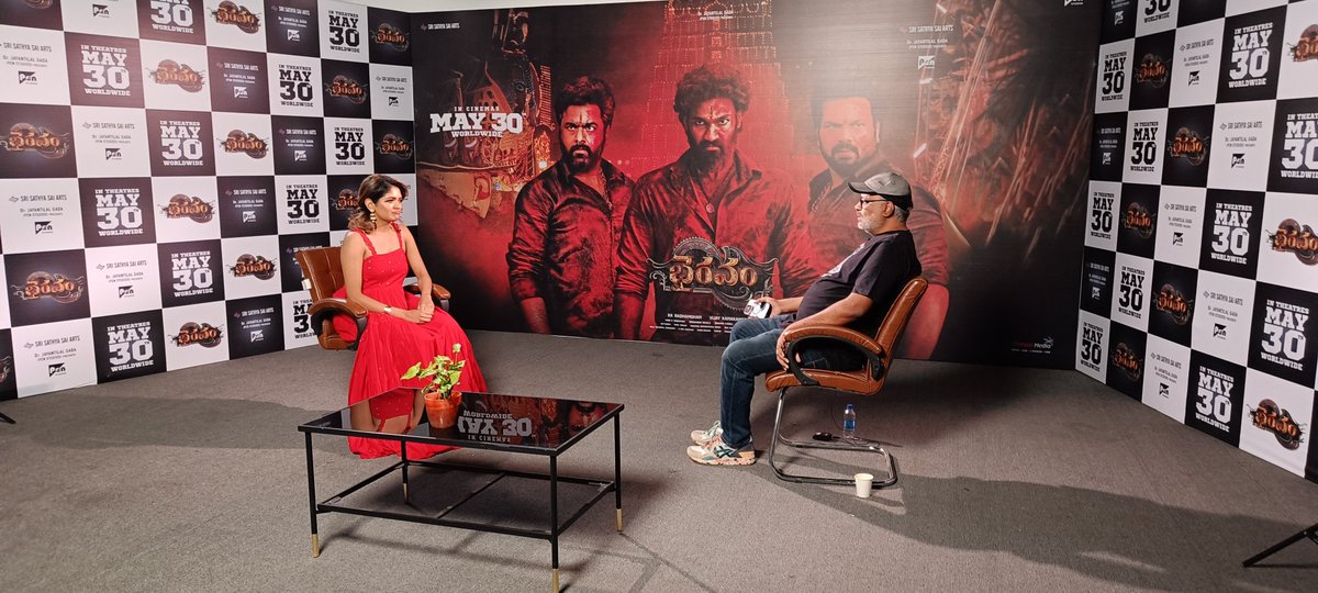 𝐕𝐚𝐦𝐬𝐢𝐒𝐡𝐞𝐤𝐚𝐫 (@ursvamsishekar) on Twitter photo Gorgeous <a href="/AditiShankarofl/">Aditi Shankar</a> participated in promotional interviews with
<a href="/greatandhranews/">greatandhra</a>, <a href="/telugufilmnagar/">Telugu FilmNagar</a>, <a href="/galattadotcom/">Galatta Media</a> and <a href="/idlebraindotcom/">idlebrain.com</a> about her upcoming film #Bhairavam. 🤩🤩
Full interviews releasing soon 🤘
In cinemas from May 30th. <a href="/SriSathyaSaiArt/">Sri Sathya Sai Arts</a> Gorgeous <a href="/AditiShankarofl/">Aditi Shankar</a> participated in promotional interviews with
<a href="/greatandhranews/">greatandhra</a>, <a href="/telugufilmnagar/">Telugu FilmNagar</a>, <a href="/galattadotcom/">Galatta Media</a> and <a href="/idlebraindotcom/">idlebrain.com</a> about her upcoming film #Bhairavam. 🤩🤩
Full interviews releasing soon 🤘
In cinemas from May 30th. <a href="/SriSathyaSaiArt/">Sri Sathya Sai Arts</a>