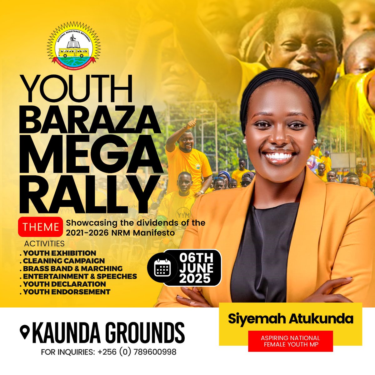 GloshEdith's tweet photo. My gal @SiyemahA . A transformative leader of the people . She has solutions . A very diligent woman 💚💚💚. Vote Siyemah Atukunda https://t.co/G2QMPZm6tE