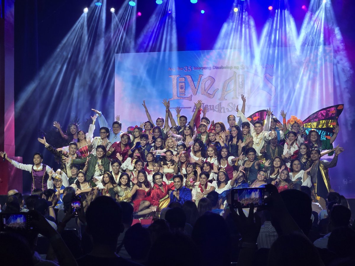 anthropam's tweet photo. Excellent performers and scathing socio-political commentary at Diliman this afternoon care of sketch comedy variety show #LaughStory #LiveAIDS from #UPSamaskom
Great to see CMC batchmates on stage.

Sakto lang for the day before elections. 
Bumoto tayong lahat ng tama bukas. https://t.co/2tmcMBRN8c