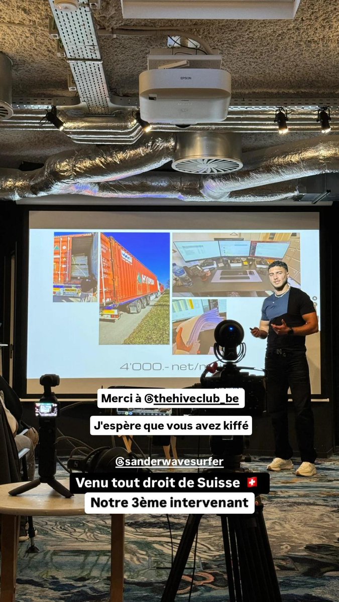 Ce week-end j'ai eu l'honneur de donner mon premier speech pour The Hive en Belgique

Merci à <a href="/iamrislow/">Rislow.</a> et <a href="/antodrop10/">Ant1-ECOM</a> pour l'invitation

Bientôt une rediff