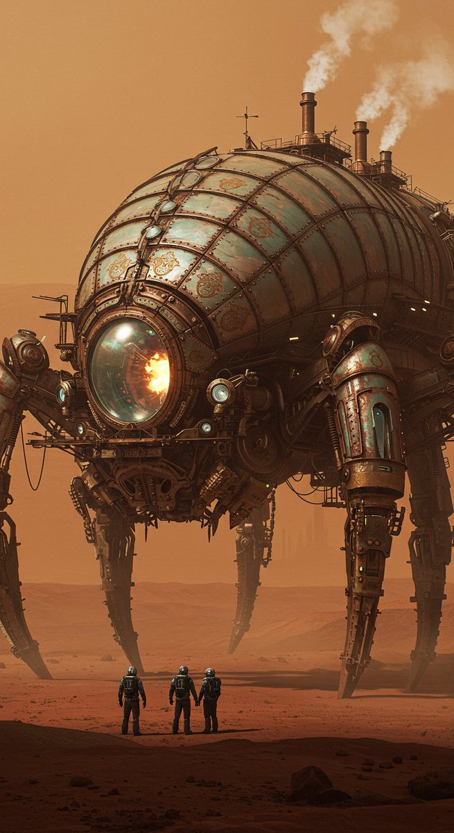 cipher_vortex's tweet photo. #steampunk #insectart #scifiart #aiart #mechanicalinsect #cyberinsect #sciencefictionart #retrofuture
#スチームパンク #AIアート
QT your Art https://t.co/MyA1tUl3R1
