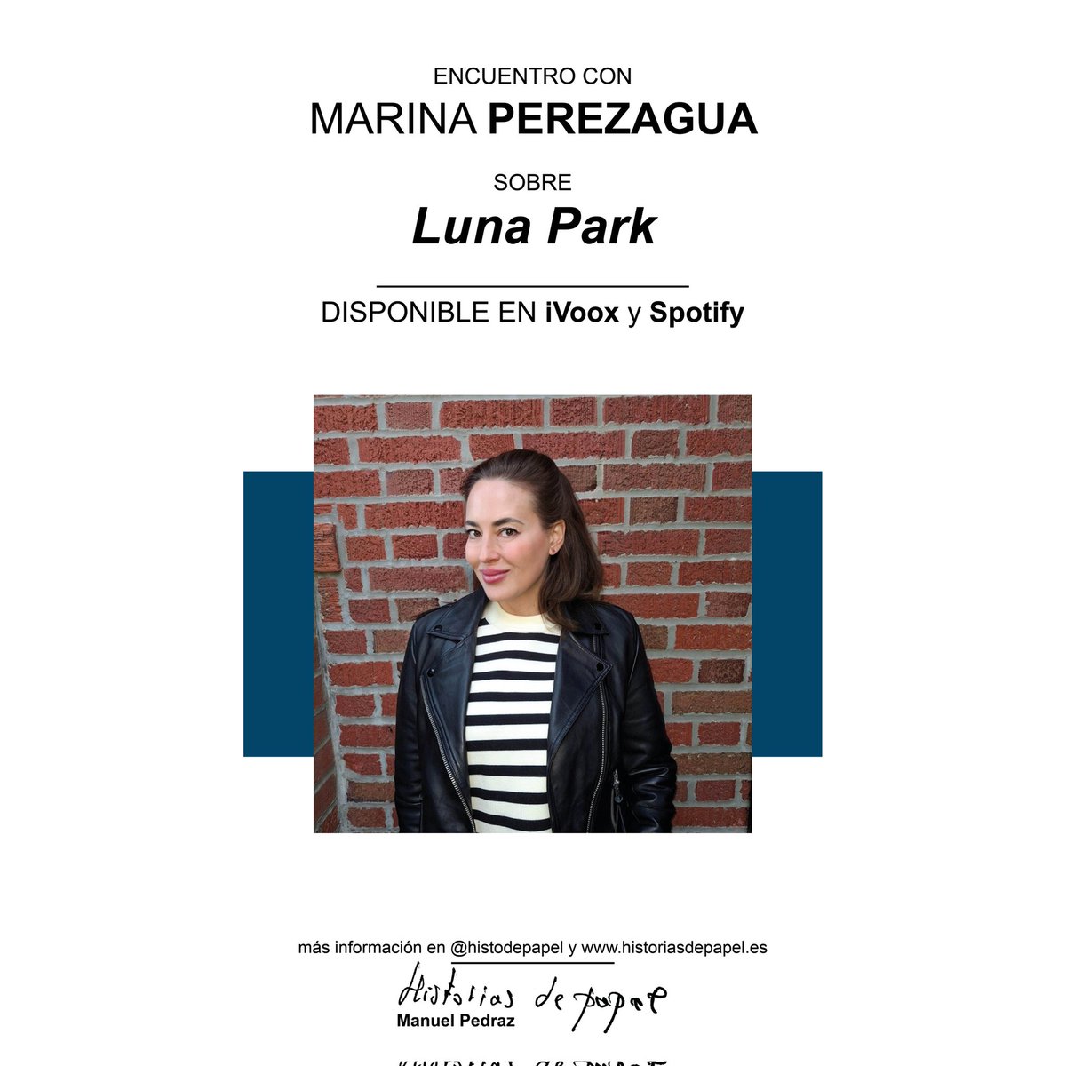 MARINA PEREZAGUA: LUNA PARK

<a href="/MarinaPerezagua/">Marina Perezagua</a> <a href="/paginasdeespuma/">Editorial Páginas de Espuma</a>
🔉 Episodio ya disponible: linktr.ee/histodepapel