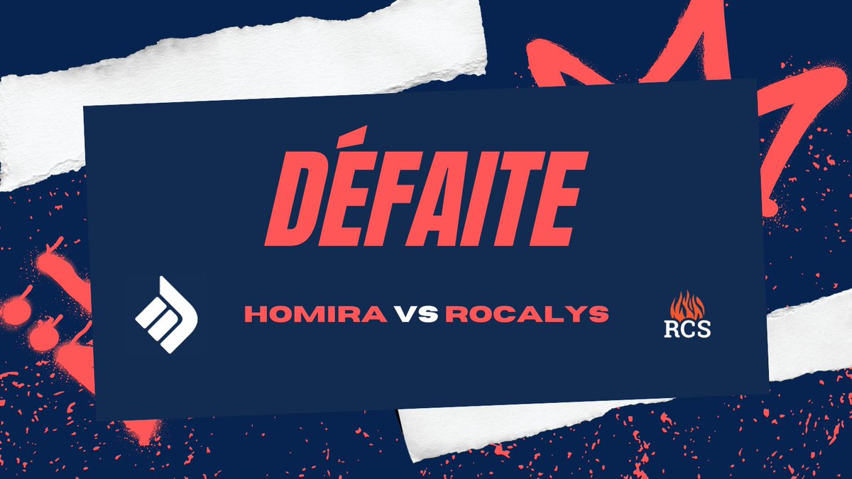 🫤 Défaite !

Le parcours s’arrête ici pour les Tie-Breaks.
Merci à tous pour le soutien et GG à <a href="/Rocalys_esport/">ROCALYS 🔥</a> pour le match 👏

On revient plus fort 💪 

#NexusTour #TieBreak #Homira #LeagueOfLegends