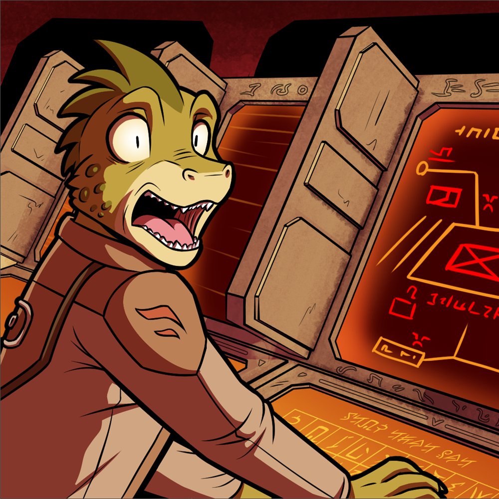 Page 85 of Lancer: The Knights of Fenris has been posted at LancerComic.com. First time reading? Get started here: lancercomic.com/comic/chapter-…. Lancer is a sci-fi adventure #webcomic set in the animal kingdom. #LancerComic