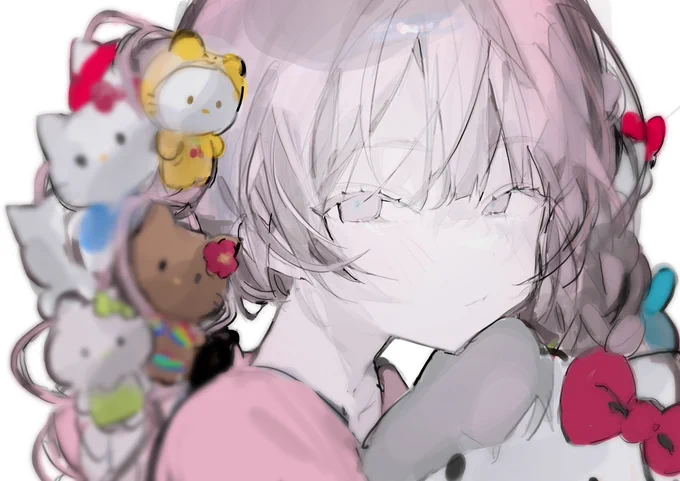 友達に描いた絵 