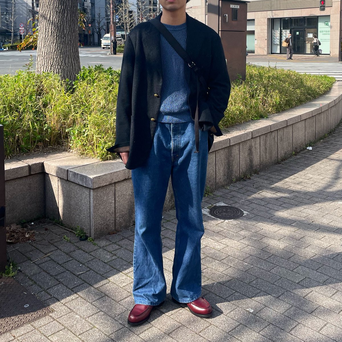 yo_uruo's tweet photo. 春のデニム. levis517. lee200z. niceness black denim https://t.co/sXXsrUNJv1