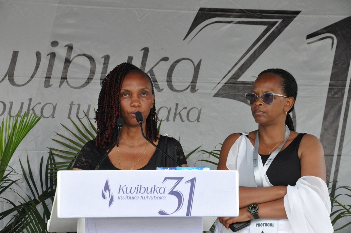 IBUKA Rwanda (@ibuka_rwanda) on Twitter photo 📌Aka Kanya:
Ku rwibutso rwa Jenoside yakorewe Abatutsi rw'Akarere ka <a href="/Kamonyi/">Kamonyi District</a> ruherereye mu murenge wa Gacurabwenge hari kubera igikorwa cyo #kwibuka31 abazize Jenoside yakorewe Abatutsi mu 1994.
Mu bikorwa biteganyijwe uyu munsi harimo no gushyingura mu cyubahiro imibiri 5 📌Aka Kanya:
Ku rwibutso rwa Jenoside yakorewe Abatutsi rw'Akarere ka <a href="/Kamonyi/">Kamonyi District</a> ruherereye mu murenge wa Gacurabwenge hari kubera igikorwa cyo #kwibuka31 abazize Jenoside yakorewe Abatutsi mu 1994.
Mu bikorwa biteganyijwe uyu munsi harimo no gushyingura mu cyubahiro imibiri 5