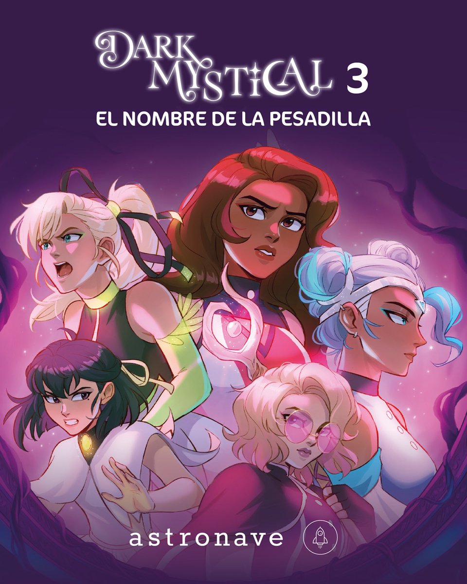 Marta Álvarez. ✨Mystical YA en preventa (@martitara) on Twitter photo POR FIN PUEDO CONTARLO 📢
Tras 8 años de Mystiverso, Luna🌌, Hana ☀️, Iris👥, Erin💥 y Nora🌿 se enfrentan a la última aventura de todas: Dark Mystical: El nombre de la pesadilla.
🗓️ A la venta el 6 de junio
✏️Ilustrada por <a href="/Chalseu_D/">Chalseu 🏳️🌈</a>
📕Edición en tapa dura por <a href="/EdAstronave/">Editorial Astronave</a> POR FIN PUEDO CONTARLO 📢
Tras 8 años de Mystiverso, Luna🌌, Hana ☀️, Iris👥, Erin💥 y Nora🌿 se enfrentan a la última aventura de todas: Dark Mystical: El nombre de la pesadilla.
🗓️ A la venta el 6 de junio
✏️Ilustrada por <a href="/Chalseu_D/">Chalseu 🏳️🌈</a>
📕Edición en tapa dura por <a href="/EdAstronave/">Editorial Astronave</a>